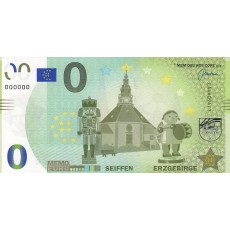 0 Euro biljet Seiffen 