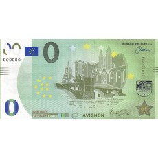 0 Euro biljet Avignon 0 Euro biljet Avignon