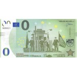 0 Euro biljet Berlijn Checkpoint Charlie 