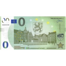 0 Euro biljet Dusseldorf 0 Euro biljet Dusseldorf
