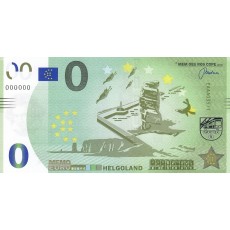 0 Euro biljet Helgoland 0 Euro biljet Helgoland