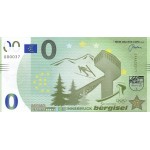 0 Euro biljet Innsbruck Bergisel skischans 