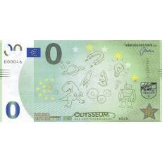 0 Euro biljet Odysseum Keulen 