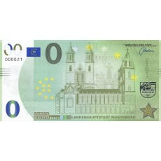 0 Euro biljet Maagdenburg 0 Euro biljet Maagdenburg