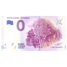 0 Euro souvenir biljet Kapaliçarşi - Istanbul