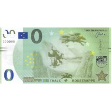0 Euro biljet Roßtrappe Thale 0 Euro biljet Roßtrappe Thale