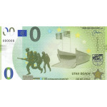 0 Euro biljet Utah beach