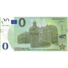 0 Euro biljet Wuppertal Friedrich Engels 