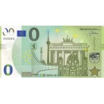 0 Euro biljet Fernsehturm Berlijn 